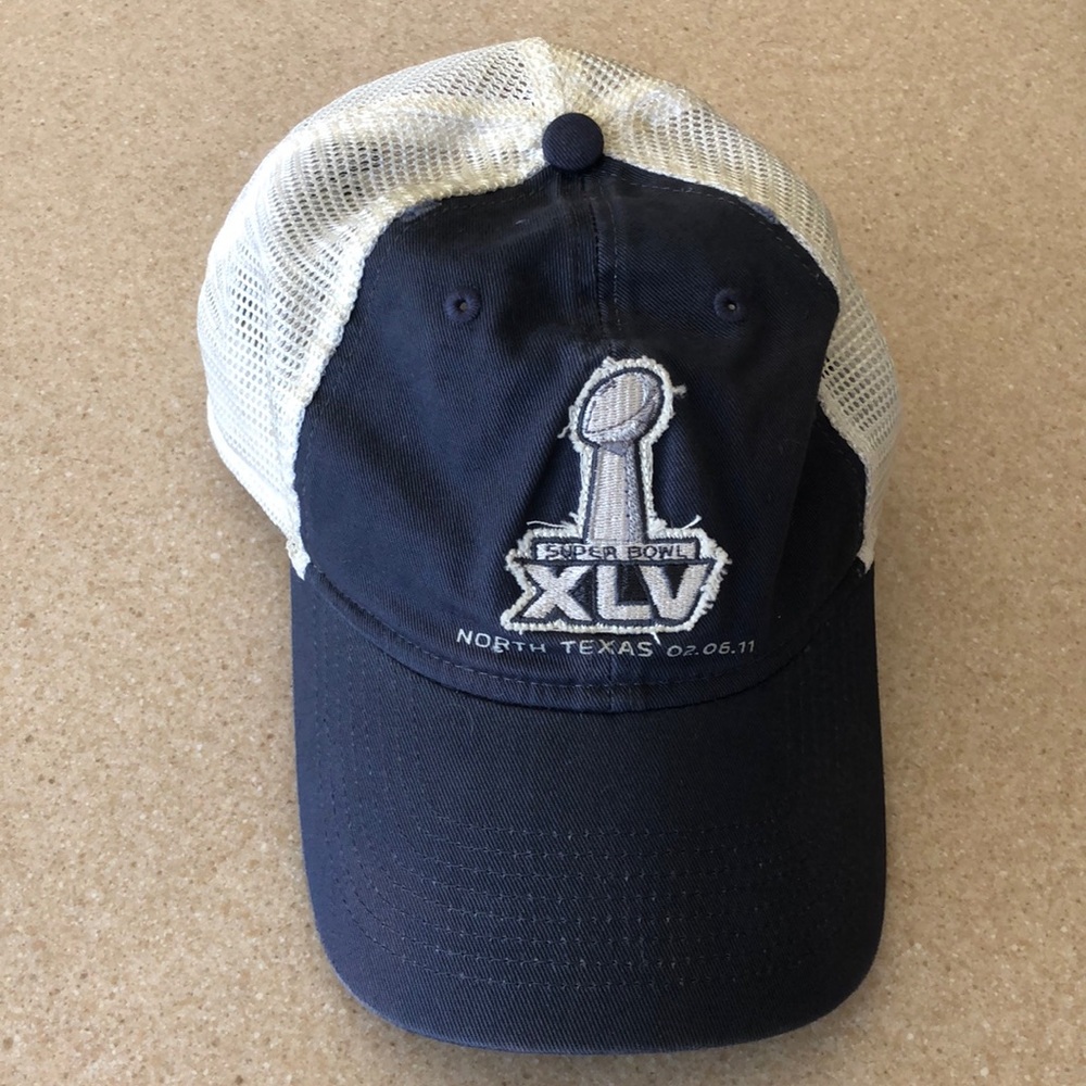 Super bowl XLV 2011 Pittsburgh Steelers vs Green Bay Packers hat